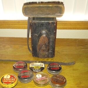 Shinola Leather Care Set with Brown and Tan Polish